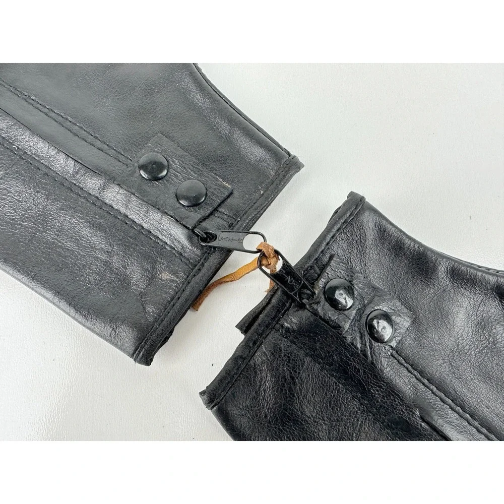 MMC Khuffain Khuff Black Leather Prayer Socks Size 6 Zipper Snap Multan Pakistan